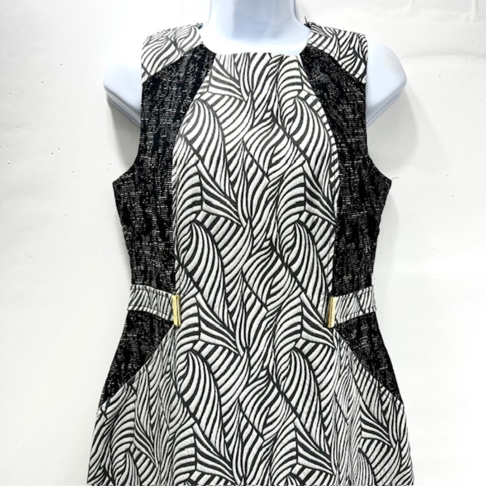New with tag Calvin Klein dress for office work or casual wear black white (14) - Picture 2 of 9